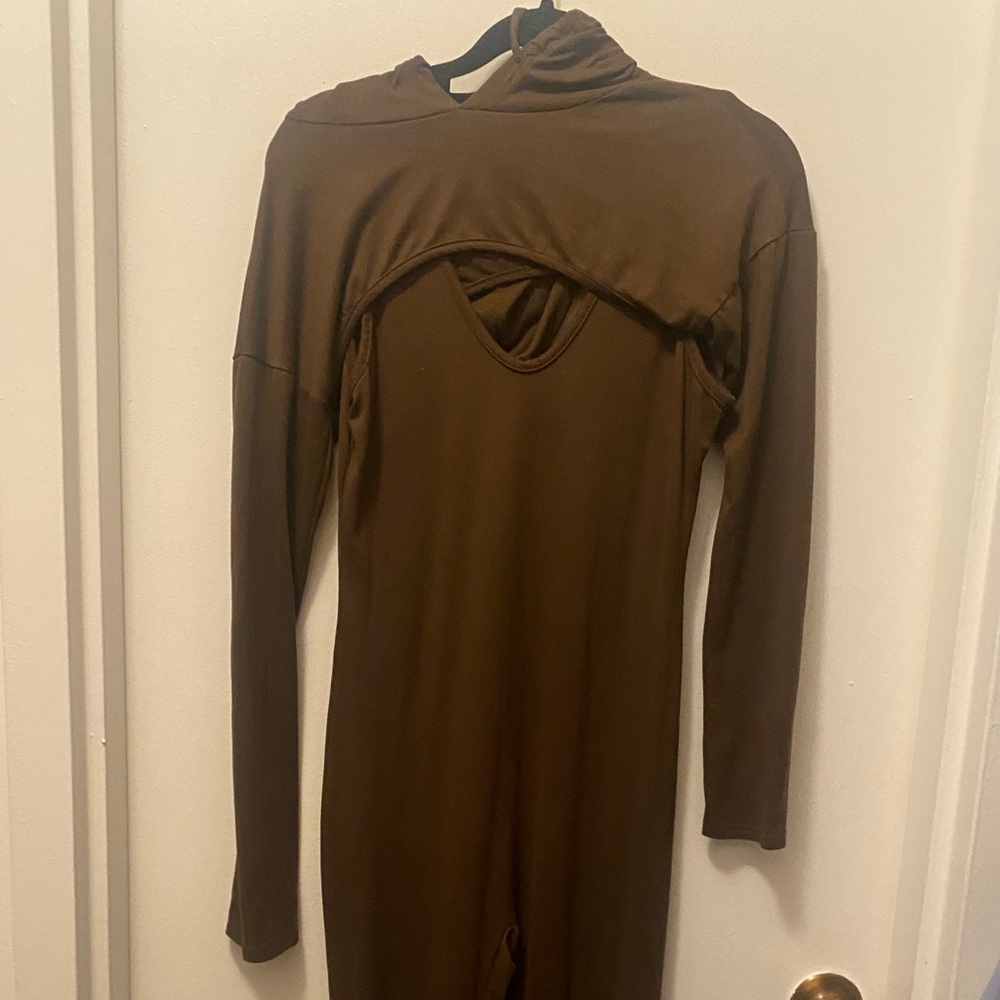 FASHION NOVA HOODIE AND BODYSUIT